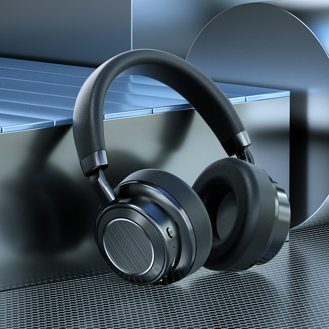 ANC Headphone Noise Cancelling Wireless Over Ear Headphone With Microphone HiFi Stereo Sound on Ear Headsets for Travel Work