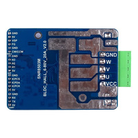 Controlador de Velocidad de Motor DC Industrial 50A 1600W 8-60V con Regulador PWM y Puerto de Potenciómetro para Motor de Escobillas, Ventilador y Bomba