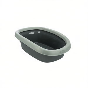 Bac hygiénique Be Eco Carlo 38x17x58 cm Anthracite Gris Vert Bac à litière pour chat - Product Image 2