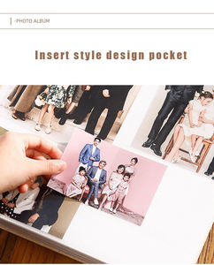 Chất lượng tốt bền Loại Cuốn sách Album ảnh cuốn sách giữ kỷ niệm Album ảnh cho đám cưới - Product Image 6
