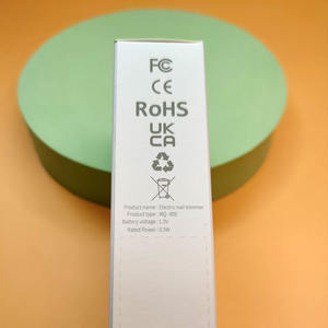 Cortauñas eléctrico para bebé, conjunto de tijeras de <span class=keywords><strong>manicura</strong></span> y pedicura, pulidor de uñas portátil y seguro, 2023 - Product Image 6