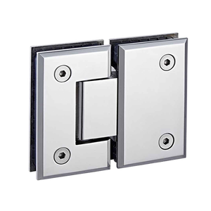 Bisagra de acero inoxidable para puerta de vidrio de baño/ducha - Product Image 1