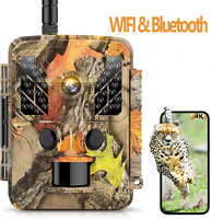 Caméra visuelle imperméable extérieure de chasse de la caméra 4K de chasse de traînée de WiFI avec la vision nocturne