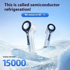 High-Speed 100 Speed USB Rechargeable Digital Display Strong Wind for Car Home Outdoor Handle Fan - Product Image 3