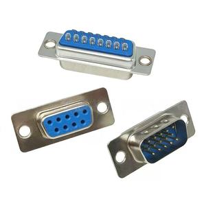 Connecteur série <span class=keywords><strong>DB9</strong></span>/15/25/37 mâle-femelle de type filaire, double rangée, avec connecteur VGA, <span class=keywords><strong>port</strong></span> COM, à broches, contact en laiton, pour montage sur circuit imprimé - Product Image 6