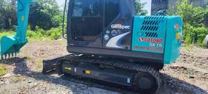 Japón utilizó 7,5 toneladas excavadora Kobelco sk75 pequeña excavadora de orugas hidráulica de goma para el hogar - Product Image 4