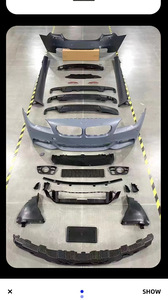 Kit di Conversione Paraurti Anteriore e Posteriore Stile MT per <span class=keywords><strong>BMW</strong></span> Serie 5 F10 F18 2010-2017 - Product Image 2