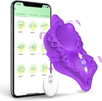 Vibrador de Clítoris Invisible y Silencioso para Mujer, Control por Aplicación, Estimulador Sexual con Función de Succión
