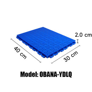 Dalles de <span class=keywords><strong>gazon</strong></span> <span class=keywords><strong>artificiel</strong></span> en PP à emboîtement, durables, à prix avantageux, fabriquées par une usine chinoise fiable, faciles à assembler et auto-drainantes, pour jardin et cour. - Product Image 2