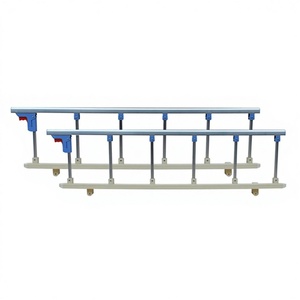 Abs <b>Bed</b> Rail 120cm Blue Safety Guardrail For Hospital Nursing <b>Beds</b> - Product Image 1