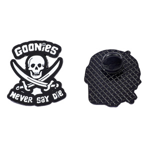 Badge squelette créatif Halloween <span class=keywords><strong>Goonies</strong></span> Never <span class=keywords><strong>Say</strong></span> <span class=keywords><strong>Die</strong></span> - Product Image 4