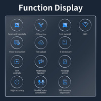 Avec 112 langues Dispositif de traduction électronique de langue Version internationale Stylo de traduction multilingue