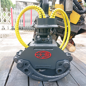 Grappin à bois Xuvol 50P avec rotation à 360°, grappin hydraulique pour mini-excavatrice - Product Image 2