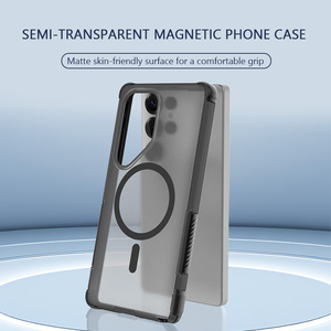 Custodia di Lusso per Samsung S24 S25 <span class=keywords><strong>Ultra</strong></span> Plus iPhone 17 16 15 14 Pro Max, <span class=keywords><strong>Cover</strong></span> <span class=keywords><strong>Protettiva</strong></span> Antiurto con Ricarica Wireless - Product Image 2