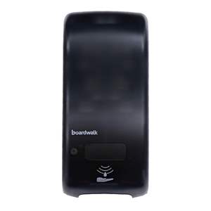 Distributeur de savon en vrac Boardwalk SH900SBBW 5,5 pouces X 4 In. X 12 pouces 900 mL Noir - Product Image 4