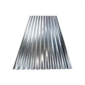 El precio más bajo calibre 28 4X8 hoja de hierro para techos de acero corrugado galvanizado hoja corrugada con película de PVC