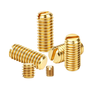 Tornillos de Fijación Hexagonales de Latón H59 H62 con Punta Plana M1.2-M10, Conductivos, Anticorrosivos, Tamaños Completos, Venta al por Mayor de Fábrica, Precisión en el Mecanizado - Product Image 5