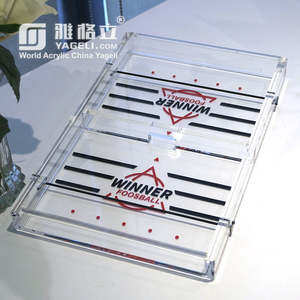 Mesa de acrílico personalizada, proveedor de China, juego de mesa de fútbol, Lucite, Foosball - Product Image 6