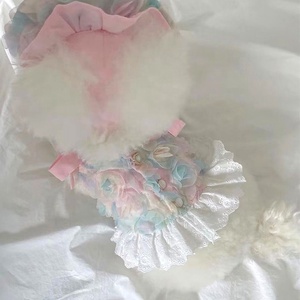 Robe élégante et confortable pour chien, jupe de princesse pour chiot, idéale pour <span class=keywords><strong>les</strong></span> fêtes d'anniversaire, la photographie, <span class=keywords><strong>les</strong></span> vacances et <span class=keywords><strong>les</strong></span> <span class=keywords><strong>promenades</strong></span> en extérieur - Product Image 4