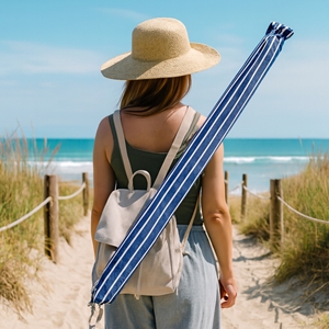Borsa per Ombrellone da Spiaggia in Poliestere a Righe 200 CM - Product Image 2
