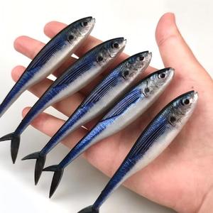 Leurres souples réalistes 11g 21g pour brochet, leurres de pêche artificiels souples pour eau douce - Product Image 1