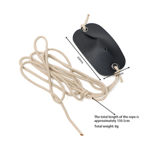 Lustige tragbare Falt-Schleuder aus PU-Leder – Hochwertige Outdoor-Schleuder für kreatives Sport- und Jagdspiel - Product Image 6