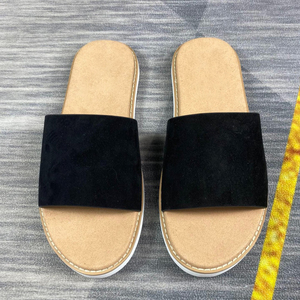 Sandales de plage pour hommes en <span class=keywords><strong>cuir</strong></span> véritable de haute qualité, confortables, à semelle plate souple, faciles à enfiler, respirantes, pour le printemps, l'automne <span class=keywords><strong>et</strong></span> la plage - Product Image 5