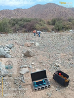 Détecteur d'eau souterraine 16 canaux ADMT-300SX-16D, portée 300 m, équipement d'exploration géophysique