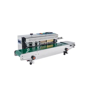 FR-900 Horizontal Continuous Band Sealer/Sealing Machine , Plastic Bag Vertical Band Sealer Machine