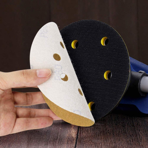 Colore oro 6 pollici 8 fori carta vetrata disco gancio ad anello levigatura disco 150mm per la rimozione del materiale Resurfacing - Product Image 4