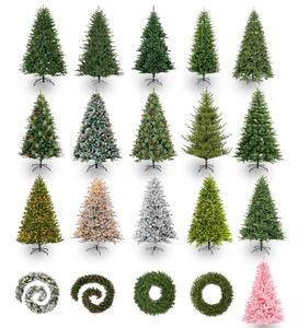 Árbol de Navidad Personalizado de Alta Calidad, Ecológico, con Base Resistente, para Decoración de Centros Comerciales, Resistente a la Decoloración, de Fábrica Profesional - Product Image 6