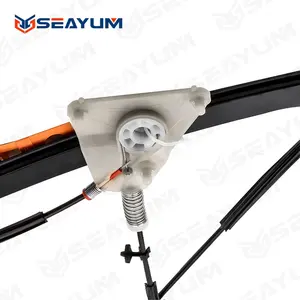 SEAYUM ด้านหน้าซ้ายหน้าต่างRegulatorชุดซ่อมสําหรับAODI A3 2003 ไดร์เวอร์ด้านข้าง 8P4 837 461Bคุณภาพสูง 8P4837461B 8P4837462B