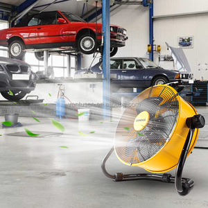 Ventilateur sur pied en métal à grande vitesse de 18 pouces avec <span class=keywords><strong>3</strong></span> pales en aluminium, vent puissant - Product Image 4