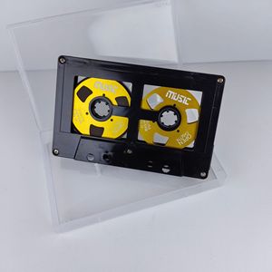 Casete de Audio en Blanco con Carcasa Metálica Hueca, C50, Alta Fidelidad, Grabación de Estudio, Retro, DIY, Regalo Personalizable - Product Image 1