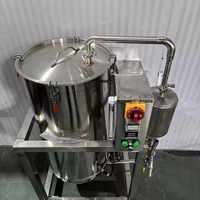 Extracteur d'huiles essentielles, distillateur d'hydrolats pour l'extraction d'huiles essentielles végétales, d'eau florale et d'hydrolats de fleurs