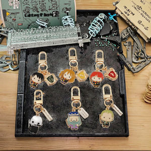 <span class=keywords><strong>Porte</strong></span>-clés en métal émaillé léger, personnalisé, à la mode, en gros, ornements de dessin animé, <span class=keywords><strong>Harry</strong></span> <span class=keywords><strong>Potter</strong></span> magique, adorable - Product Image 3
