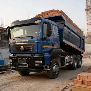 Camion benne SINOTRUK HOWO 6x4 poids lourd 371HP Euro 2 Diesel pour projets miniers, de construction et de terrassement - Product Image 4