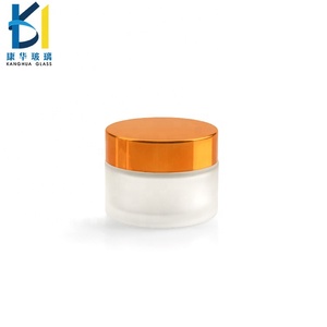 Phổ biến mỹ phẩm Kem mắt Frosted Glass Jar 30 ml 30 ml Mặt Kem lọ thủy tinh - Product Image 3
