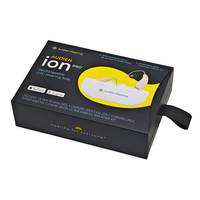 Boîte en carton personnalisée haut de gamme pour écouteurs de luxe, emballage électronique, boîte cadeau noire à clapet, étui écologique