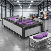 Máquina de Corte CNC para Paneles Acústicos de Fieltro PET con Cuchilla Vibratoria para Corte Recto, Ranurado y Moldeado