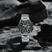 Montre chronographe à quartz NAVIFORCE 8051S pour homme, bracelet en acier de luxe, affichage lumineux de la date, montre de poignet pour affaires