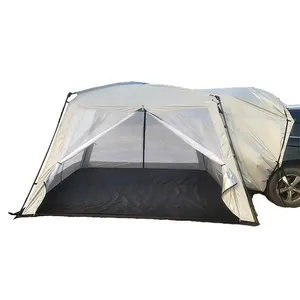 Suv barraca de cobertura externa antimosquito, tenda, malha, sala de carro, toldo para acampamento ao ar livre