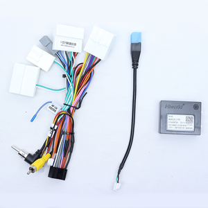 Harnais de câblage pour autoradio Android Meihua pour <span class=keywords><strong>Nissan</strong></span> 2014 Qshqai Teana <span class=keywords><strong>X</strong></span> <span class=keywords><strong>Trail</strong></span> 9 POUCES 2 Din 1din Cadre de DVD de voiture en plastique - Product Image 4