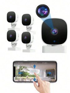 2025 nouveau <span class=keywords><strong>K7</strong></span> <span class=keywords><strong>Full</strong></span> HD WiFi Zoom optique sans fil IR Vision nocturne détection de mouvement sirène alarme caméra de sécurité avec contrôle APP - Product Image 2