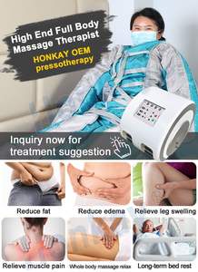 Máquina Profesional de Presoterapia 3 en 1 para Masaje Corporal, Reducción de Celulitis y Drenaje Linfático - Product Image 2