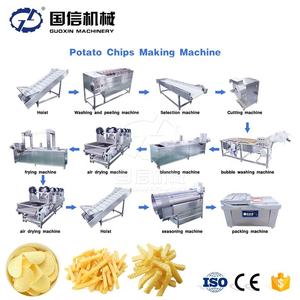 Línea de Producción de Papas Fritas Automática de Alto Rendimiento, Máquina de Producción de Papas Fritas Francesas, Línea de Producción de Snacks Fritos - Product Image 2