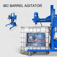 Homogénéisateur de réservoir IBC de levage électrique 1000L Agitateur robuste portable pour le mélange de produits chimiques
