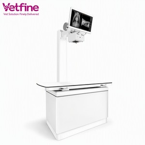Sistema de Fluoroscopia Digital Vet Dynamic DR con Rayos X, Detector de Panel Plano de 32kW, Pantalla Táctil de Alta Frecuencia para Clínica Veterinaria - Product Image 1