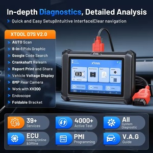 D7S xtool เครื่องสแกน Obd2รถยนต์แบบมืออาชีพเครื่องมือวินิจฉัยกุญแจรีโมทรถยนต์อุปกรณ์โปรแกรม ECU ใหม่คลังสินค้า USA - Product Image 2
