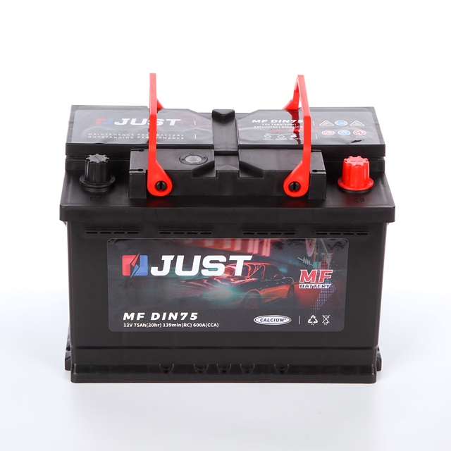 JUST New 12V 75AH Maintenance Free MF DIN75 German Standard Car Battery
